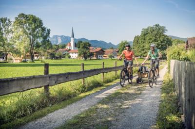 Isarrradweg zwischen Lenggries und Bad Tlz